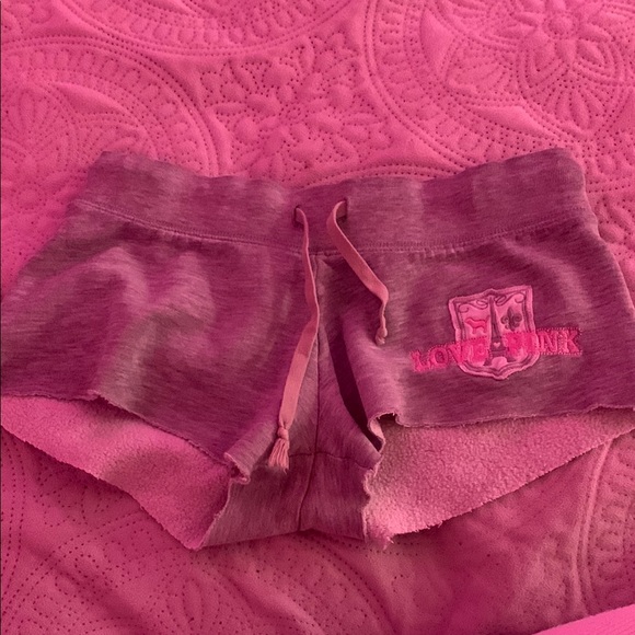 PINK Victoria's Secret Gray Women's Sleep Shorts - Picture 2 of 4